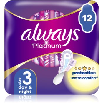 Always Platinum Night Size 3 absorbante pentru noapte - imagine 2